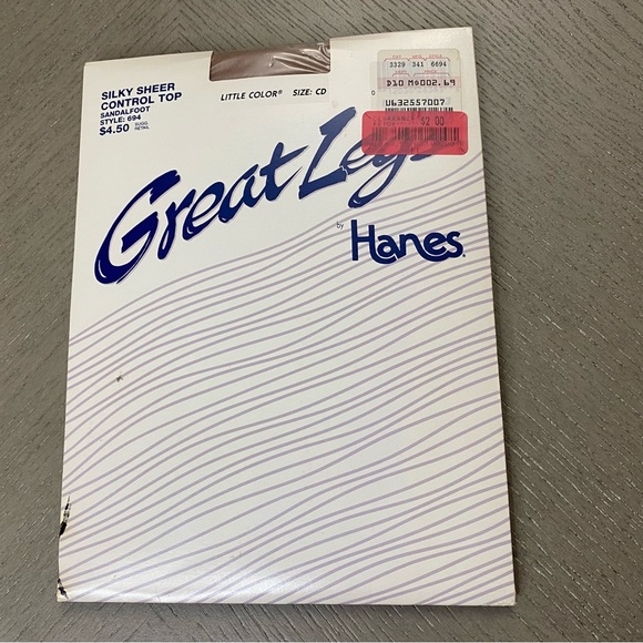 Hanes Pack of (3) 90’s Control Top Sheer Tights Hosiery Pantyhose Women’s Size C - Picture 5 of 13